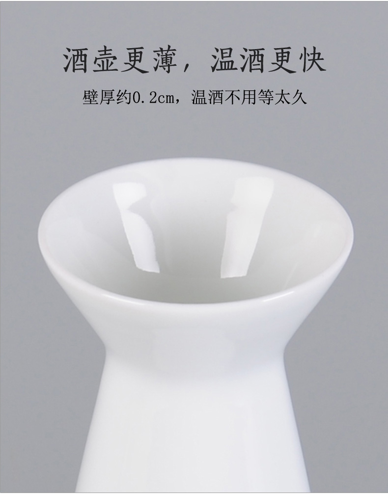 Rượu ấm shochu nhà rượu sake Trung Quốc đặt gốm shochu rượu vang trắng rượu vang vàng nóng ly rượu giá đỡ rượu vang
