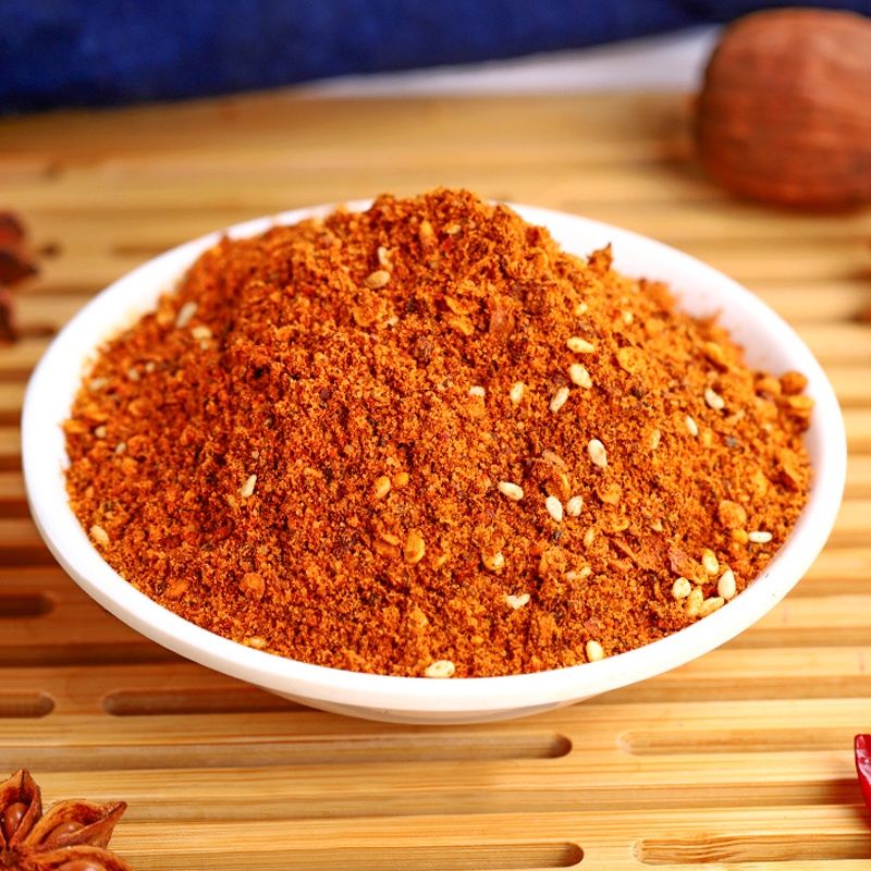Yunnan Niro Non-dipping Water Spicy 1 2 Chili Powder 300g seasoning Spicy Barbecue Hotpot dip with water Dry Saucer