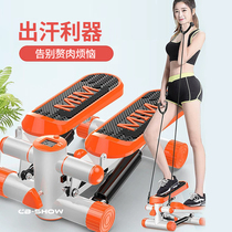 Multi-function hydraulic stepper weight loss sports equipment Household small female thin legs in place mute foot fitness device