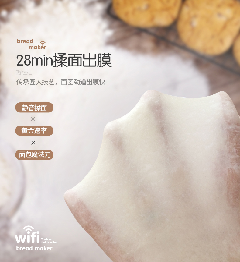 Donlim / 东菱 BM1352AE-3C Máy làm bánh mỳ đúc tự động 6D nóng thông minh tự động - Máy bánh mì máy làm bánh mì mini