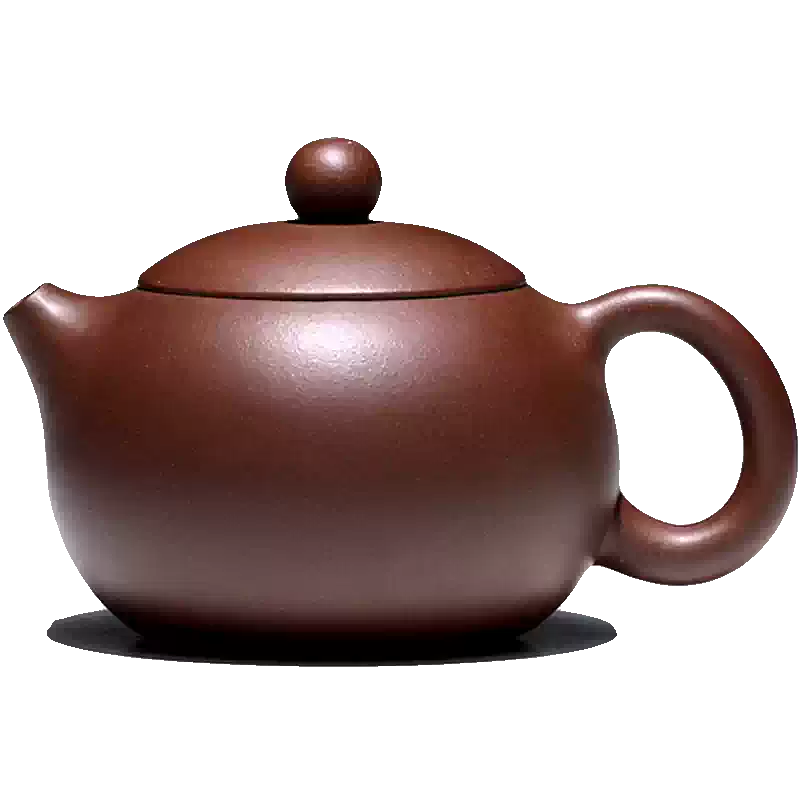 宜兴手工紫砂茶壶原矿西施紫砂壶220cc 中式国风茶具两笔品牌紫砂壶