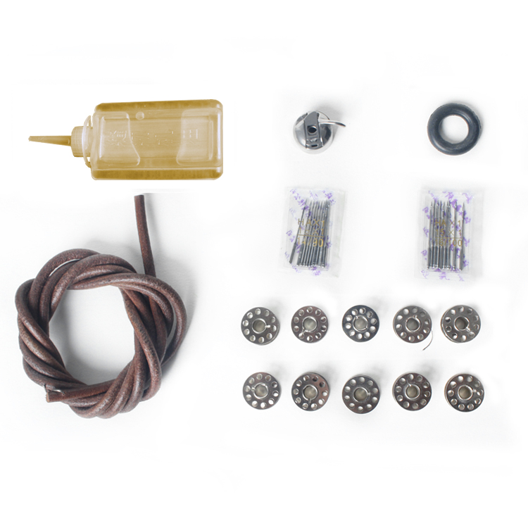 Old sewing machine accessories butterfly brand flying pedal household cow belt drive belt oil shuttle shell shuttle needle