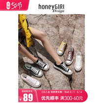 2021 Girls  popular shoes basic white shoes ulzzang canvas shoes womens Korean version of all-match student board shoes womens shoes