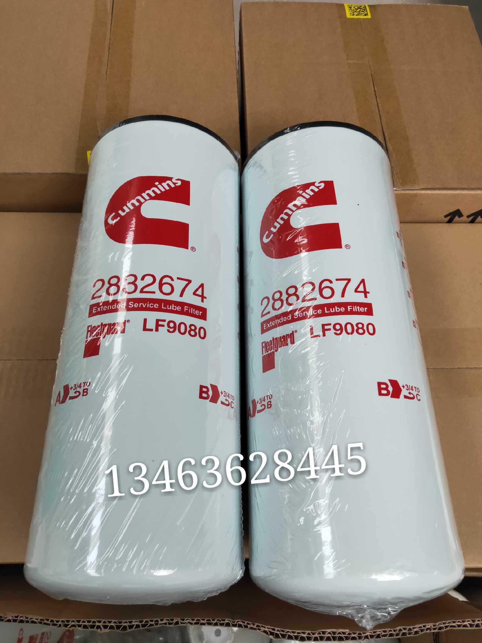 LF9001 LF9080 Cummins excavator oil filter Fleetguard filter 3101869 2882674