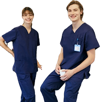 Annuo surgical gown hand-washing gown surgical gown high-quality doctor and nurse gown elastic gown dental cosmetology department isolation gown