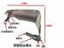 Phụ kiện xe máy Yamaha GS Qianjiang tay lái che tay cầm kính chắn gió phía trước kính chắn gió - Kính chắn gió trước xe gắn máy