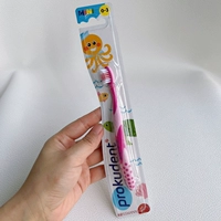 Розово-фиолетовая сиреневая зубная щетка, 0-3 лет