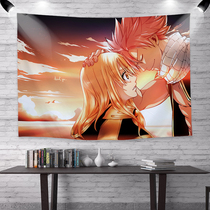 Japan-style Cartoon Selfies Tail Perimeter Background Buins Wind hanging cloth headboard Decorative Cloth Student Dormitory Wall Cloth