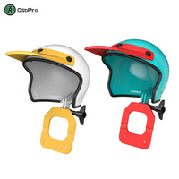 Five small helmets, armor shell brackets, special accessories for motorcycles and mobile phones, personalized parts, five small hats, bracket hats