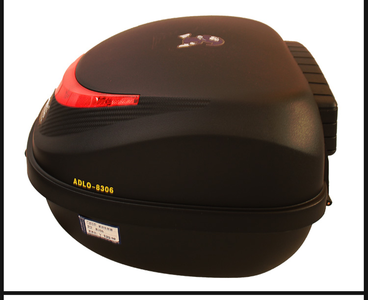 Aidele 8306 vừa 26L xe gắn máy đuôi hộp xe Điện scooter pin xe có thể được nhanh chóng loại bỏ thân cây thùng hông xe máy
