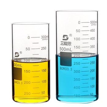 Sanaisi spoutless beaker tall type without diversion spout