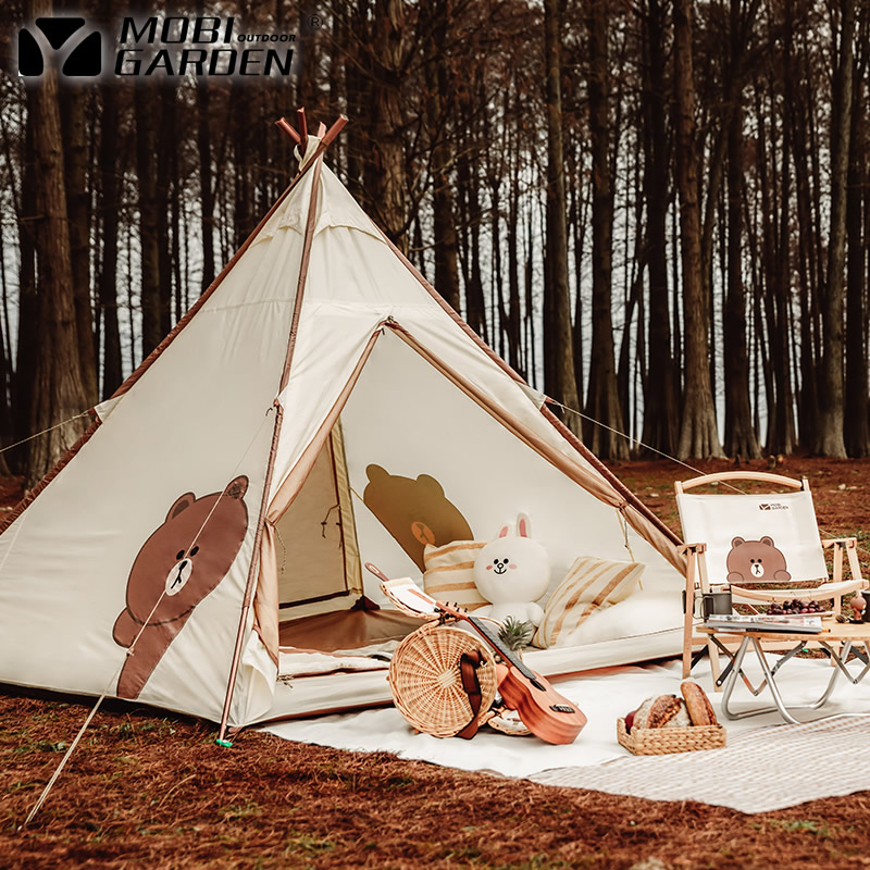 Campian Line Friends co - named Twilight A Tower Tent Outdoor Camping Pyramid