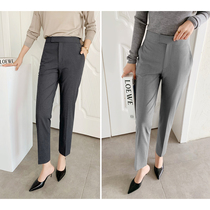 Niu Zi and Dong Zi KZ1085022 main recommendation good pants thin elastic anti-wrinkle imported material casual trousers