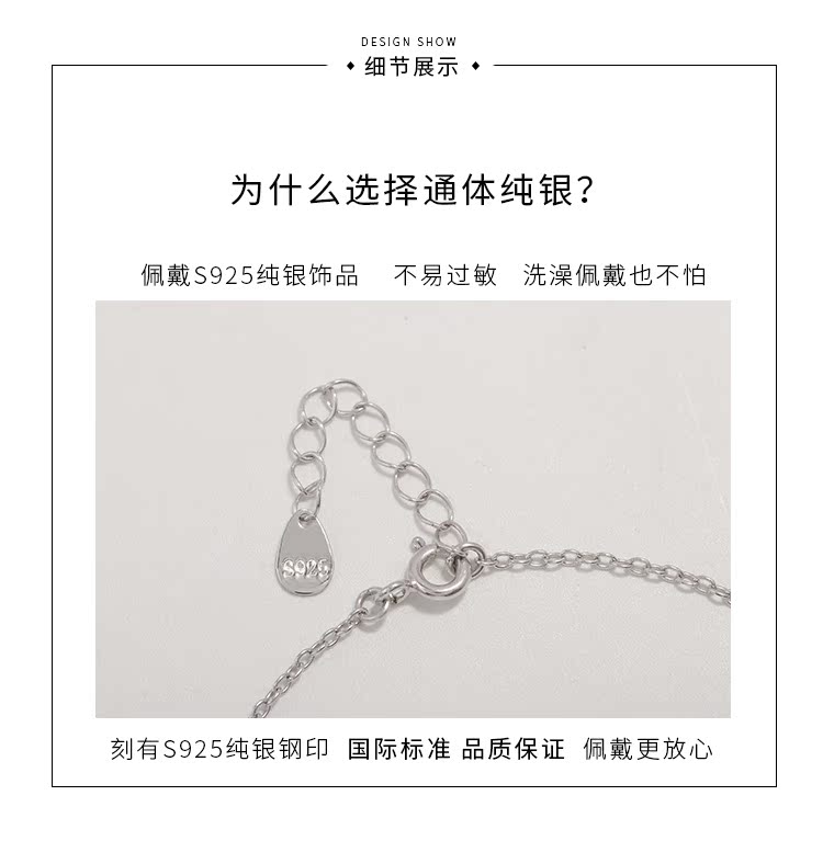 Chaine de cheville Femme en Argenterie - Ref 3103301 Image 12