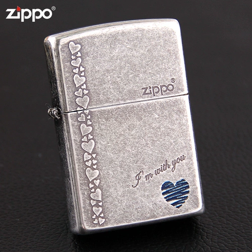 Подлинное Zippo более легкое подлинное оборудование оригинальное мужское Zppo Original Zipoo Eternal Love Coal Zoop