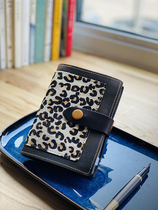 Ink new horse hair series loose-leaf hand book leather notepad Crazy Horse skin notebook diary gift gift this graduation season commemorative book