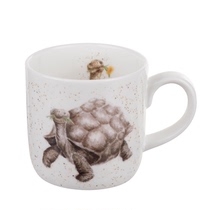 Royal Worcester UK Mr. and Mrs. Turtle Pattern White Cup 310ml