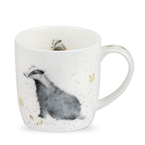 Royal Worcester UK Flathead Honeypot Falling Leaves Pattern White Cup 310ml