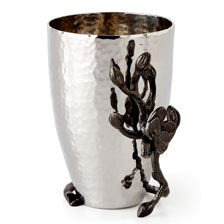 Michael Aram Handmade Black Magnolia Series Home Decoration Vase 11cm