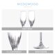 WEDGWOOD VeraWang Duchess Champagne Glass/Candle ຂອງຂັວນງານແຕ່ງງານ