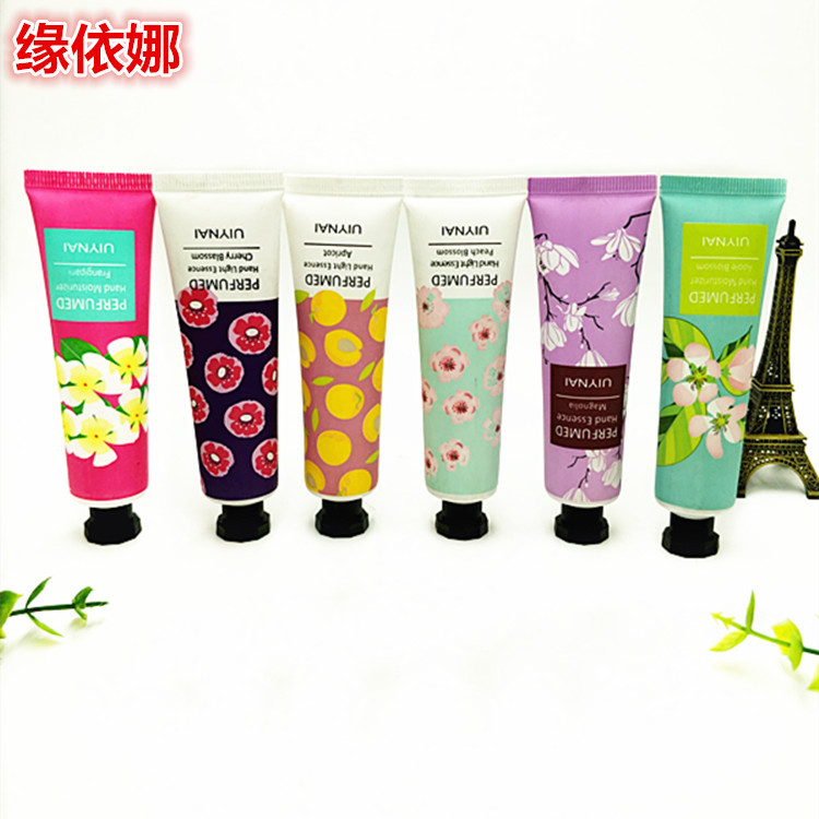 (10) protective hand cream edge Eina plant scented fruit hand cream 30 gr nourishing and moisturizing 10 mixed lap