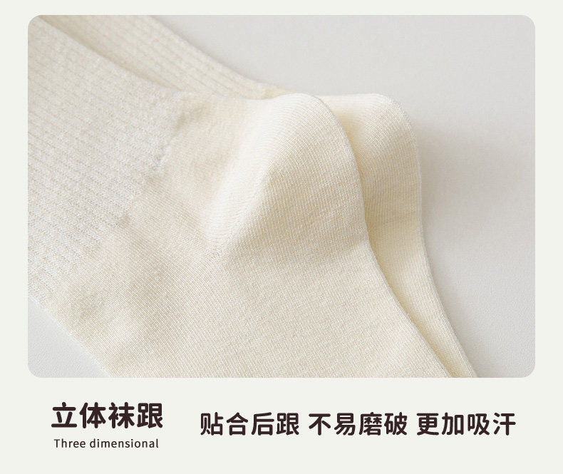 白色木耳边jk袜子女中筒夏季薄款纯棉玛丽珍鞋春秋日系堆堆月子袜详情21