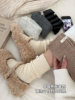 Wool Socks for Women, Autumn and Winter Striped Mid-Calf Socks, 2025 New Popular Retro Slouch Socks, Thickened Warm Cashmere Socks