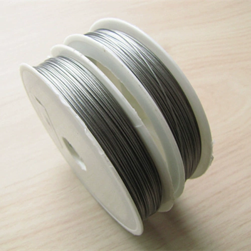 Штора из нержавеющей стали, стальная проволка, шелковые нитки, бусины с аксессуарами ручной работы с бусинами, поделки ручной работы