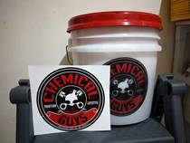 Car wash bucket sticker chemical boy Ada bucket sticker waterproof and not easy to rot