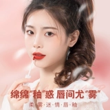 Матовый бальзам для губ, блеск для губ, увлажняющий крем, помада, 2 шт, полупрозрачная растушевка