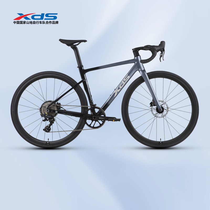 Xds Xidesheng's New Rs550 Road Bicycle Carbon Fiber Front Fork Hydraulic Disc Brake Competition Bicycle