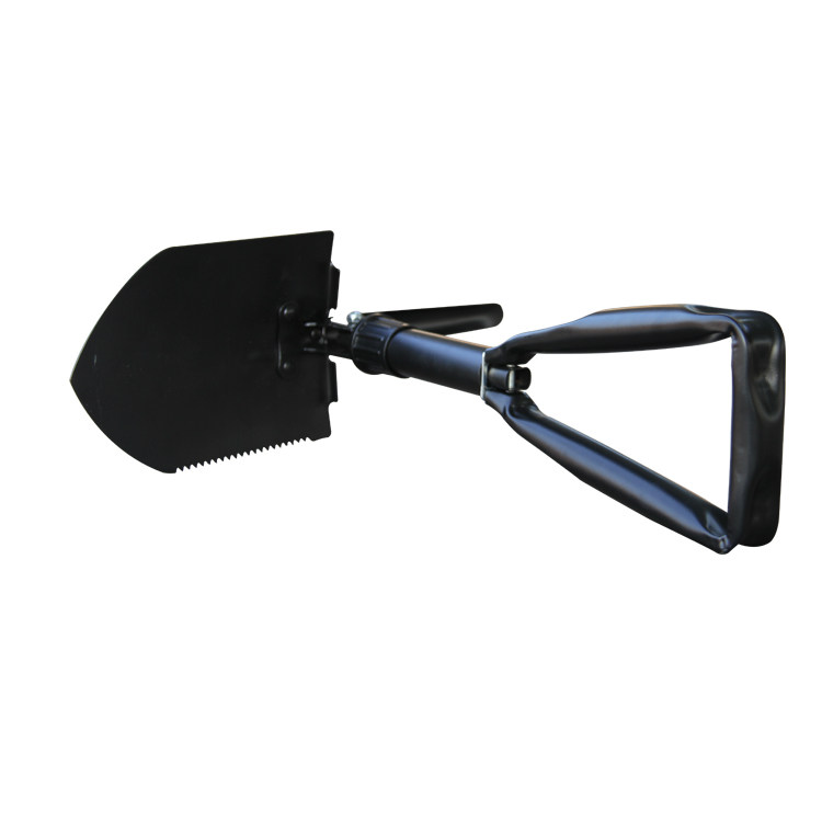 (Engineer Shovels Mid) Multi-functional Three-Fold Engineering Soldiers Shovel Camping Equipment Outdoor Tools