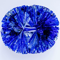 Синяя серебряная большая ручка, 6 дюймовая