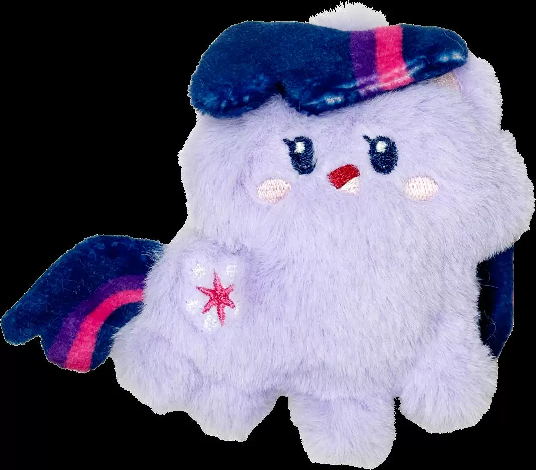 Plush pony pendant keychain, cute soft doll 10.9×8×7.5 cm, 0.25 kg, multiple styles