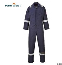 Ireland imported PORTWEST MX28NARM - MODAFLAME navy blue jumpsuit