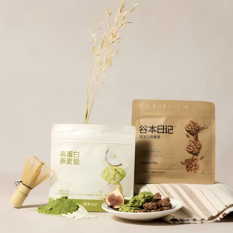 谷本日记燕麦脆酸奶谷物块棒饼干0蔗糖即食营养代餐高蛋白零食