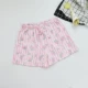 Quần pyjama của phụ nữ quần short mùa hè mỏng phần cotton gạc đôi quần ở nhà rộng rãi kích thước lớn ba điểm quần pyjama quần đơn giản nửa quần - Quần tây