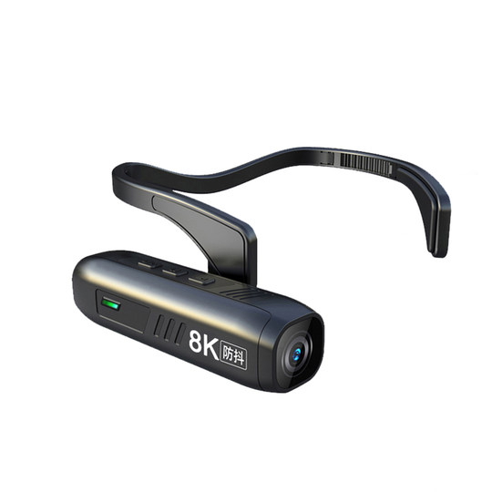 头戴式摄像机4K高清头盔记录仪骑行录像拍摄设备第一视角运动相机