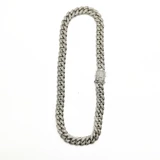 Та же модель Ван Цзяэра, полная бриллиантов, кубинские браслеты для мужчин, модное серебро с бриллиантами, пара нишевого дизайна в европейском и американском стиле хип-хоп.