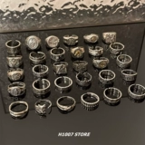 Небольшое дизайнерское кольцо в стиле хип-хоп, 2024 года, на указательный палец