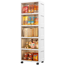 Snack storage cabinet flip-top sideboard living room sofa side beverage storage cabinet bedroom childrens toy storage rack