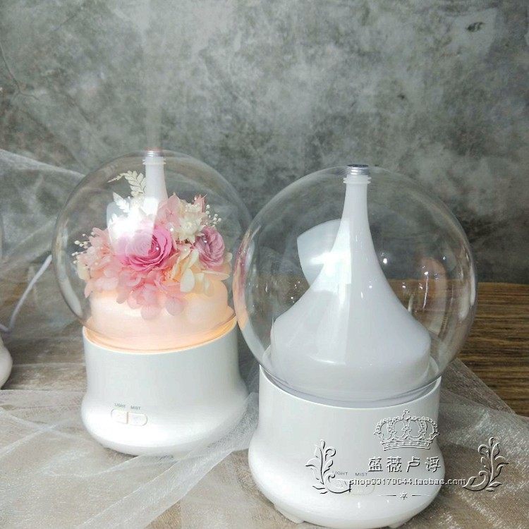 Evergreen flower humidifier incense machine Heavenly Essential Oils Aromatic Seven Colorful Lights Home Swing diy making florals