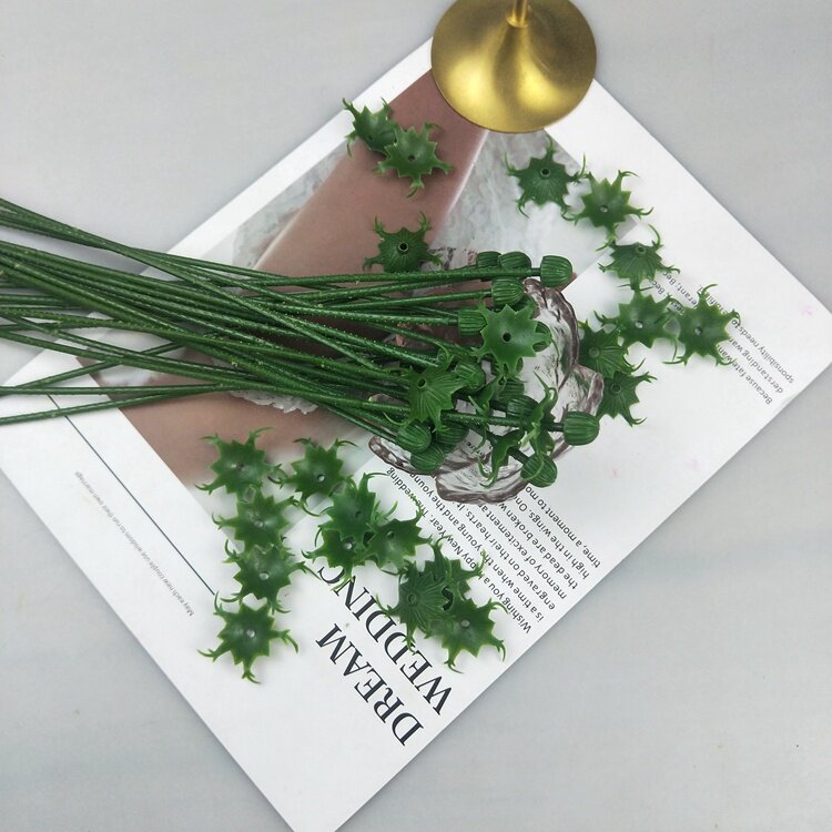 Japan imports land farm novelty flowering apparatus Rose blossom DIY tool green 6568-2-000