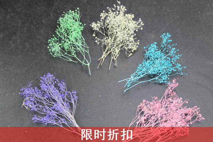 Domestic Short Branch Million Star Immortal Flower Ingredients Full of Gypsophila (1g) Buy 5 Get 1 Free Single Color Only