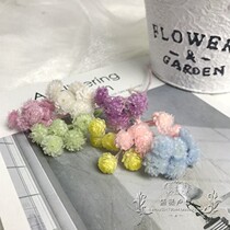 Japan imported small wax chrysanthemum Earth farm forever flower diy matching material 32052