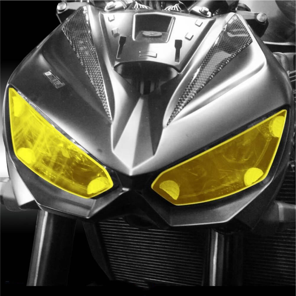 Suitable for Kawasaki Z1000 14-16 years modified headlight protection sheet headlights bed front light goggles