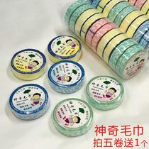 Amazing Compression Towel Pure Cotton Disposable Travel Theorizer Portable Enlarge thick non-woven fabric wash face cleaning face towel 10