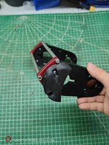 Electric skateboard double-layer bridge with connecting rod motor holder motor bracket motor bracket