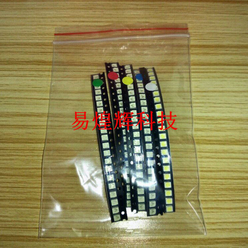 LED 3528 1210 patch light Pearl car dashboard luminotron white green blue red yellow each 20