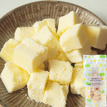 Air taste Japan Hokkaido milk Mei Ying picks fruit raw milk milk small square pastry 40g